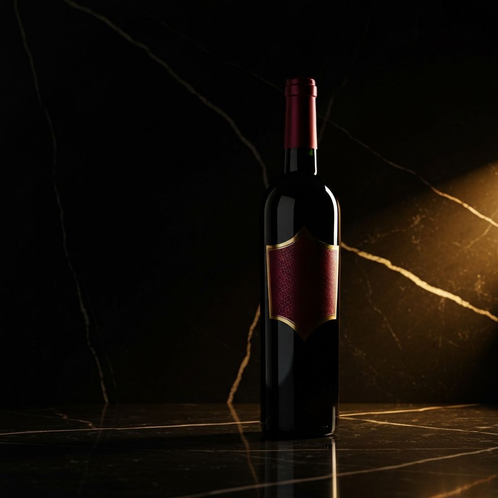 Vinho tinto premium